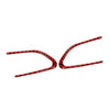 Infiniti Q50 Q60 Red Steering Wheel Button Cover Trim (2014-2019)