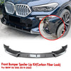BMW X6 G06 M Sport (2019-2023) Carbon Fiber Look Front Bumper Spoiler Lip