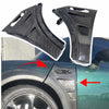 Mini Cooper R50 R52 R53 2002-08 Real Carbon Fiber Side Fenders Vented Wings