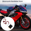 Make Model Arc Aluminum Motorcycle Hanging Hook Hexagon Wrench Gasket Red