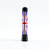 Mini Cooper Red Union Jack & Black Chrome Radio Antenna (2001-2017)