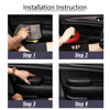 Car Left Black Armrest Elbow Support Pad (Fits Various Models)