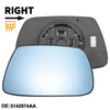 Jeep Grand Cherokee Heated Right Passenger Side Mirror Glass