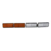 Motorcycle Universal Rectangle Reflector Turn Signal Tail Brake Lights