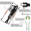 Kawasaki Honda Suzuki Yamaha 390mm Rear Air Shock Absorbers