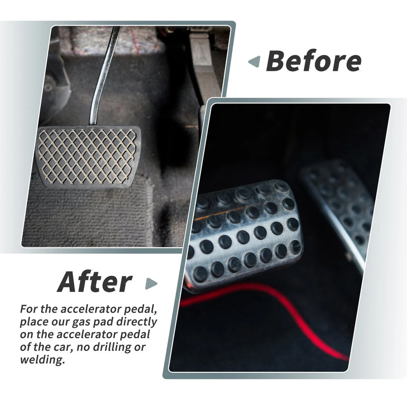 Jeep Grand Cherokee (2022-2025) Red Auto Foot Pedal Pads Covers