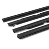 Mazda 3 BK Sedan (2004-2009) 4 x Black Window Belt Weatherstrips