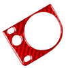 BMW 3 Series Carbon Fiber Red Headlight Switch Knob Cover (1991-1999)