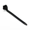 50x Nylon Push Mount Clip Wire Tie Zip Straps Pipe Cable Fastener Black