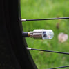 4 x Universal Car Wheel Tire Valve Stem Light Caps