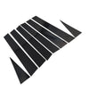 Nissan X-Trail Rogue Pillar Post Set Door Window Trim Covers (2008-2013)