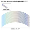Motorcycle 16pcs / Wheel Rim Sticker Reflective Stripe Multicolor