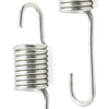 Honda CG125 2 x 8cm Silver Tone Metal Motorcycle Brake Pedal Return Spring