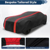 Chevrolet Camaro Black Red Fabric Car Cover Waterproof All Weather