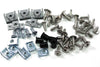 Suzuki VJ21 2 x Fork Head Bolts Stainless Dzus Fasteners (1988–1990)