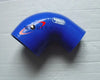 Car 2" to 2.5" Silicone 90 Degree Reducer Elbow Hose Joiner