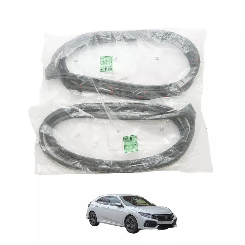 Honda Civic 10th Gen 4DR 2017-2021 Front Door Weatherstrip