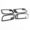 Dodge Charger 4 x Carbon Fiber Interior Door Handle Covers (2015-2022)