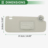 Chevrolet Cruze Right Car Sun Visor with Mirror (2011 - 2016)