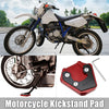 Suzuki GSX-S 750 (2017-2022) Black Red Motorcycle Kickstand Plate Pad