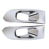 Toyota Sienna Chrome Front Bumper Fog Light Covers (2021-2022)