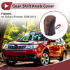 Subaru Forester Brown Faux Leather Gear Shift Knob Cover (2006-2012)