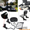 Harley Electra Glide, Street Glide Sissy Bar Backrest Luggage Rack (2009-2023)