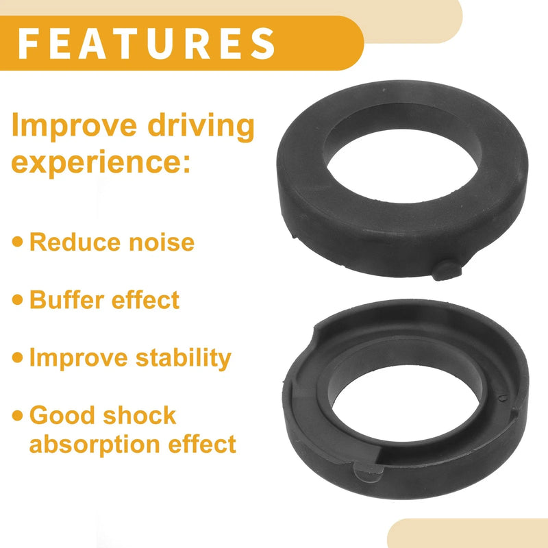 BMW X5 Upper Coil Spring Insulators Rubber 1 Pc (2007 - 2018)