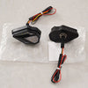 Motorcycle Yellow White LED Flush Mount Turn Signals (12V)