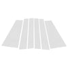 Toyota Sienta (2022-2024) Chrome Silver 6 Pcs Door Pillar Window Trim