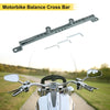 Motorcycle Balance Bar / 10mm Dia / Titanium Tone