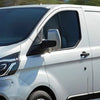 Ford Transit Custom (2012-2023) 2 x Silver Rear View Mirror Cover Cap