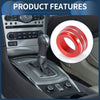 Infiniti G37 (2007 - 2013) Red Seat Heated Switch Knob Cover Ring