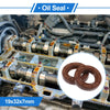 Oil Seal 19x32x7mm Rotary Shaft Seal FKM Brown 2 x