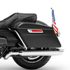 Harley Touring Saddlebag Trunk Mount American Flagpole (1993-2022)