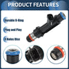 Honda Passport (1998-2002) 3.2L Black 6 x Fuel Injectors