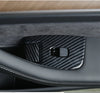 Tesla Model Y Carbon Fiber Window Lift Panel Switch Cover Trim (2021-2023)