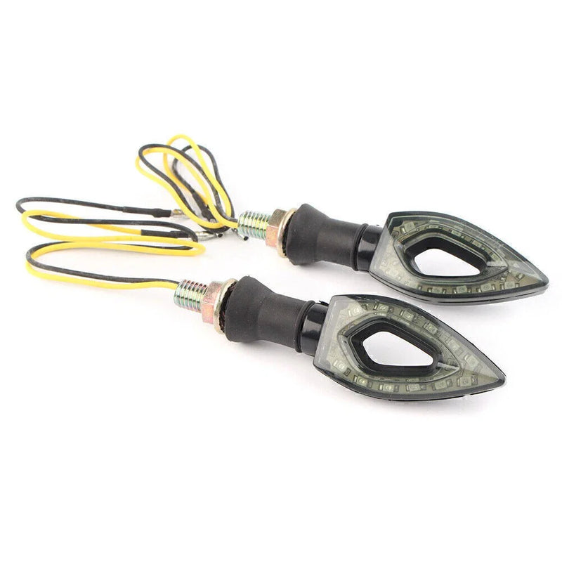Yamaha Motorcycle 2 x LED Amber Turn Signal Lights