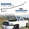 Dodge 1500 2500 Hood Safety Latch Catch Rod & Retainer Clip Kit (2002-2023)
