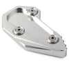 BMW R1200R R1200RS LC Silver Kickstand Side Stand Pad (2015-2016)