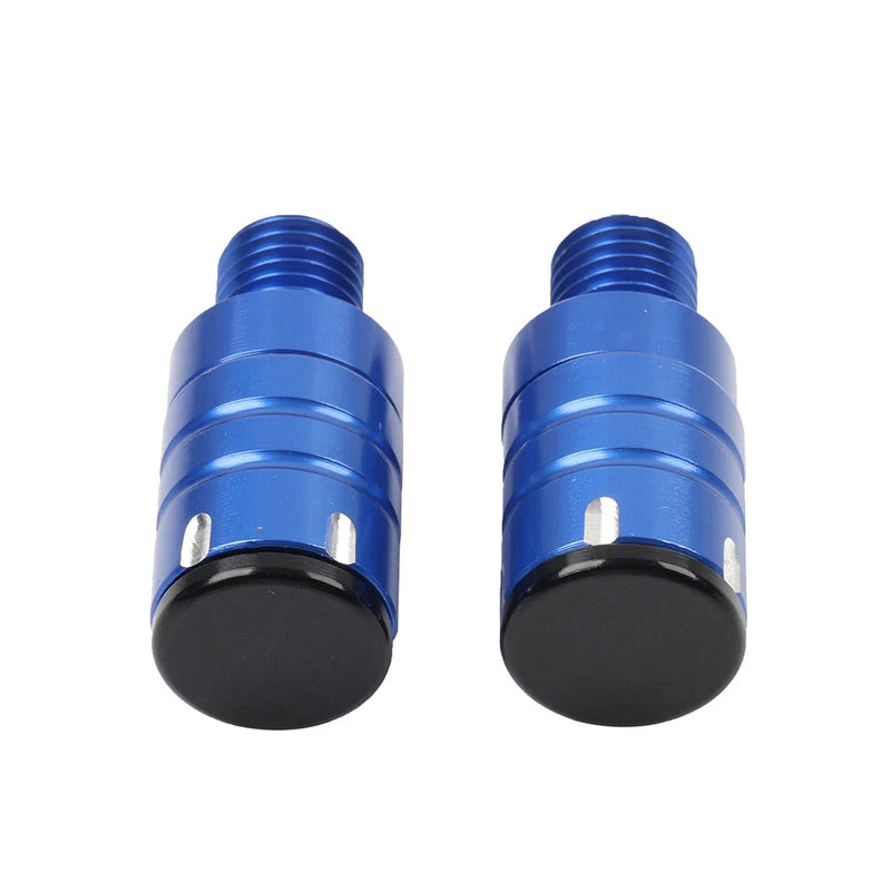 Yamaha MT07 MT09 MT10 10MM Blue Mirror Hole Blanking Plug Screw Cap