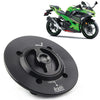 Kawasaki Ninja 400 Black Gas Fuel Cap Tank Cover (2018-2021)