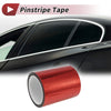 Car Laser Red Pinstripe Tape 150mmx50m