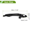 Hyundai (2015-2020) - Black Silver Tone Front Left Exterior Door Handle