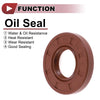 MakeModel Oil Seal 2 x 22x45x7mm Rotary Shaft Seal FKM Brown