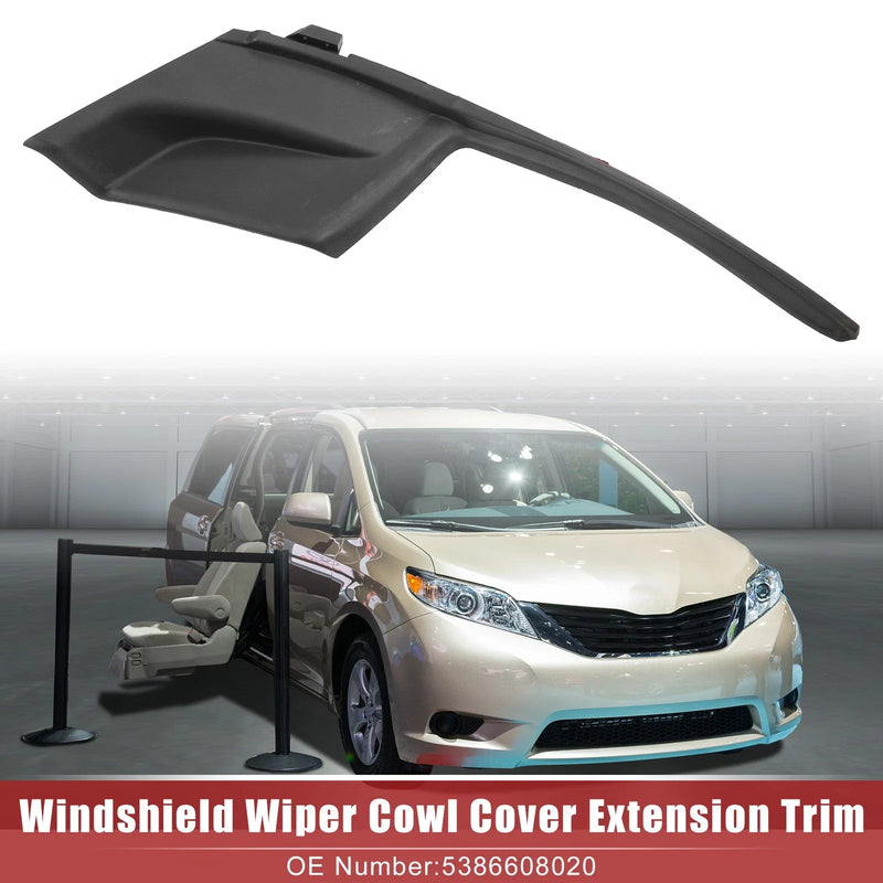Toyota Sienna Front Right Windshield Wiper Cowl Panel (2011-2020)