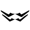 Audi A5 S5 Glossy Black Front Bumper Side Air Vent Trim (2017-2020)