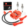 Polaris RZR XP 4 Trail S 1000 Ignition Coil & Spark Plug Cap Wire (2014-2023)