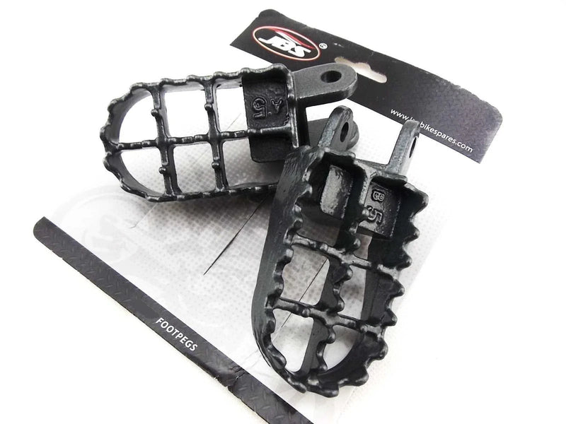 Honda CR85 (2003-2007) - Left & Right Pair Steel Foot Pegs