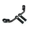 Harley VT600 Suzuki Footpeg 1-1/4" Long Angled Mount